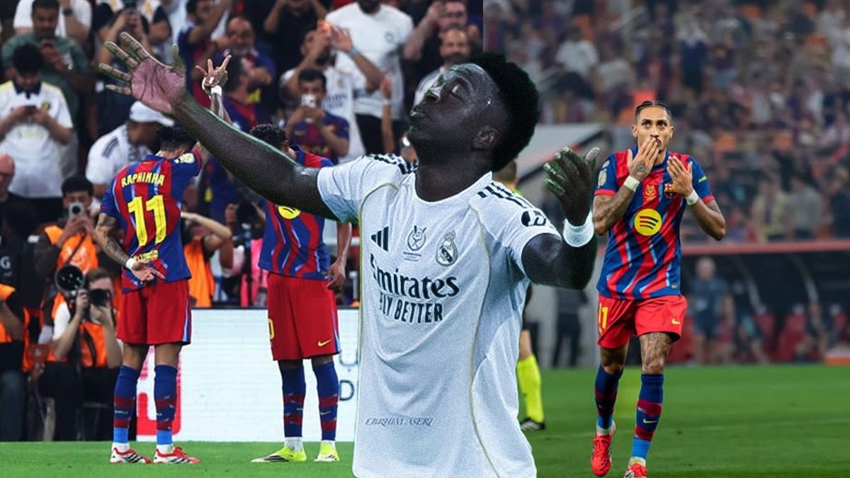 ملخص جنوني.. نتيجة أهداف مباراة برشلونة ضد ريال مدريد الشوط الأول في نهائي السوبر الإسباني 2026
