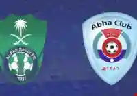 نتيجة اهداف مباراة الاهلي وابها يلا شوت مباريات اليوم الدروي السعودي 2021