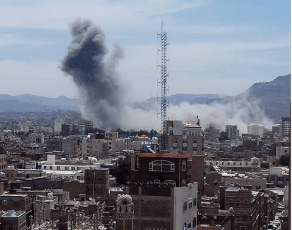 قناة المسيرة تنفي مقتل محمد الحوثي وكذلك مهدي المشاط في غارة مكتب الرئاسة 1 1525683225981009 L