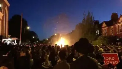 Explosion at Jewish celebration 954504 jpg | سبب الإنفجار من انفجار لندن اليوم London Explosion مخلفة إصابات