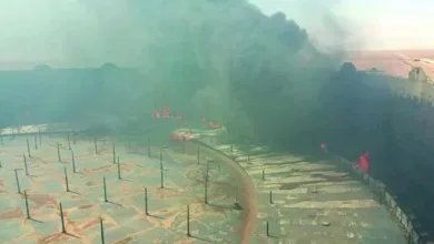 خسائر كبيرة في براميل النفط بـ سبب حرائق ميناء رأس لانوف من اخبار ليبيا اليوم