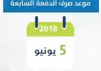 رابط حساب المواطن حول صرف الدفعة السابعة