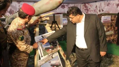 محمد علي الحوثي يزور التصنيع الحربي jpg | من جديد مقتل محمد علي الحوثي في الإعلام