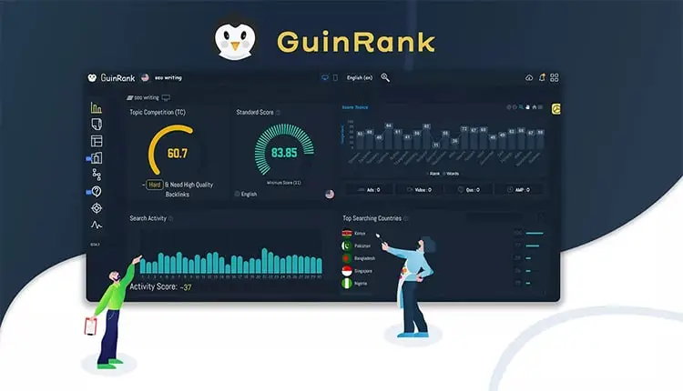 اداة guinrank شرح جين رانك تصدر نتائج البحث مسك الكلمات في جوجل 2022 1 GuinRank tool