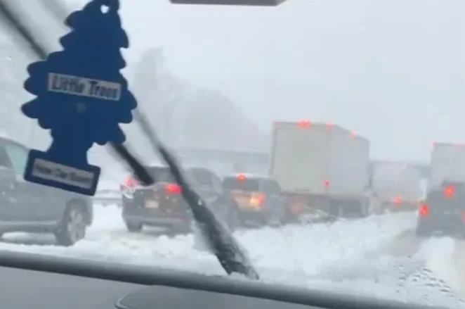 Springfield family shares experience of being stranded on I-95 in Virginia for hours