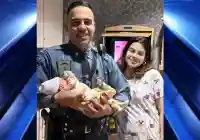 State Trooper escorts women in labor to hospital after traffic stop for speeding on I-91