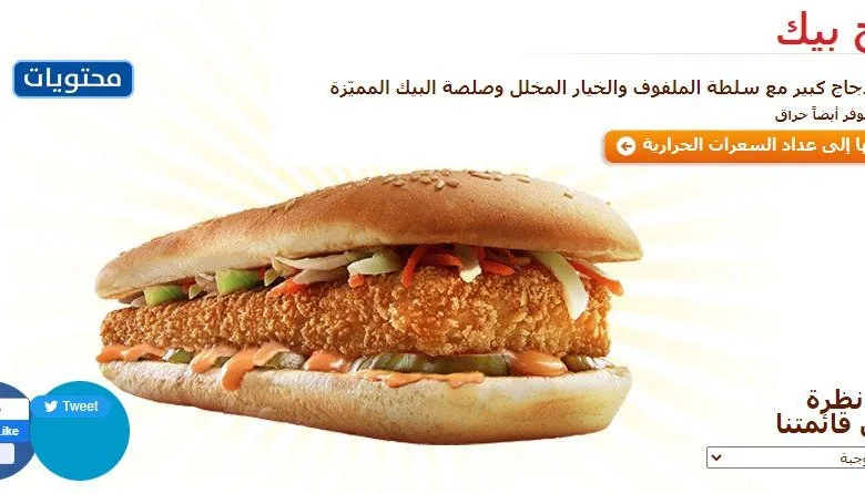 سعر وصور ساندوتش البيك الجديد 2025 1 سعر وصور ساندوتش البيك الجديد 2022