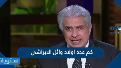 كم عدد اولاد وائل الابراشي