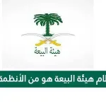 نظام هيئة البيعة هو من الأنظمة