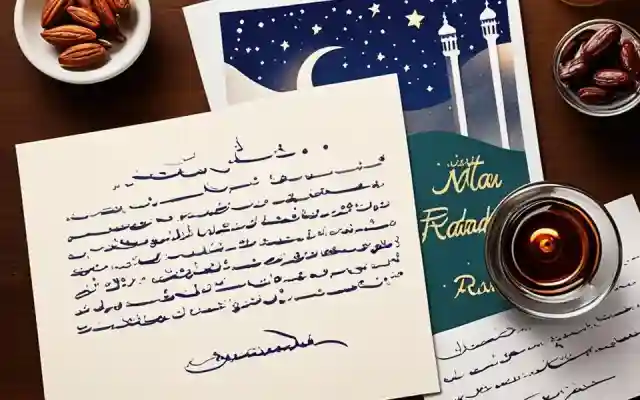 رسائل شهر رمضان لزوجة الأخ 2026 وكذلك زوج الأخت