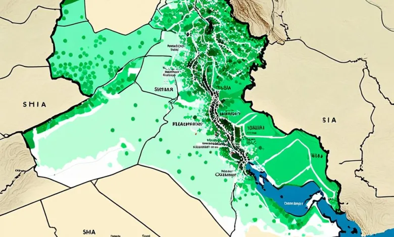 كم عدد سكان العراق 2024 السنة والشيعة 1 عدد سكان العراق