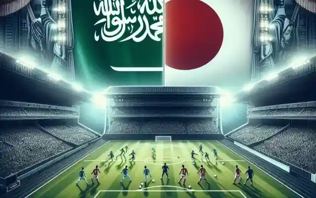 ملخص نتيجة مباراة السعودية ضد اليابان في تصفيات كأس العالم 2026 خسارة السعودية 2:0