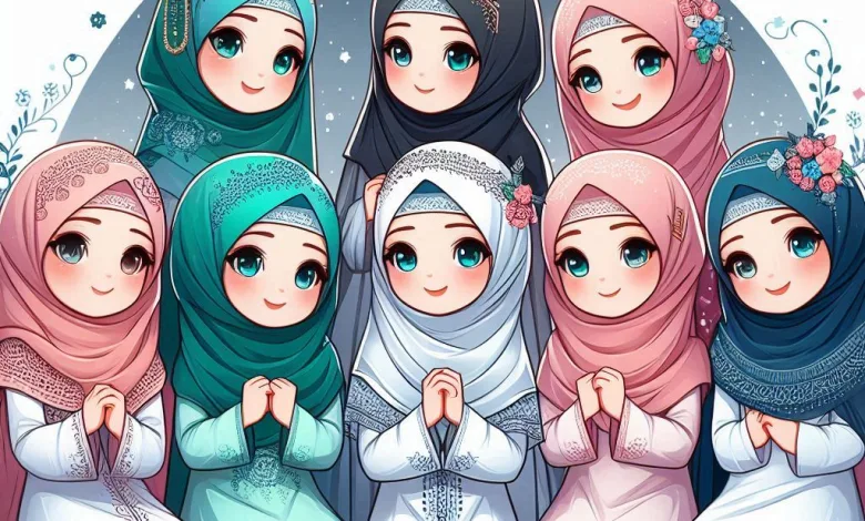 أسماء بنات مسلمة أجمل أسماء البنات الإسلامية 2025 1 أسماء بنات مسلمة