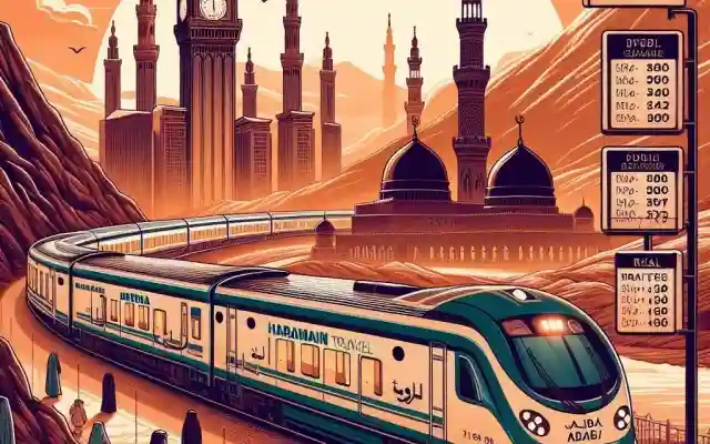 اسعار قطار الحرمين من المدينه الى مكه