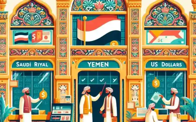 أسعار العملات في اليمن 23-10-2024 من سعر الصرف الريال السعودي الدولار في السوق السوداء