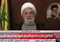 بعد الحديث عن مقتله نعيم قاسم يعلن النصر ضد إسرائيل بعد إيقاف النار