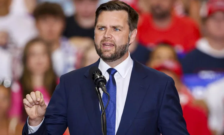 من هو جيه دي فانس السيرة الذاتية عمر جي دي فانس زوجته Who is JD Vance 1 عمر جيه دي فانس، زوجة جيه دي فانس، من هو جيه دي فانس"، جيه دي فانس نائب الرئيس