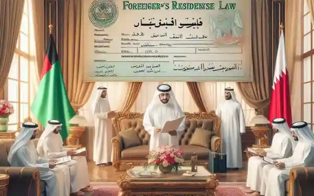 تفاصيل المرسوم الأميري بشأن قانون إقامة الأجانب في الكويت 2025