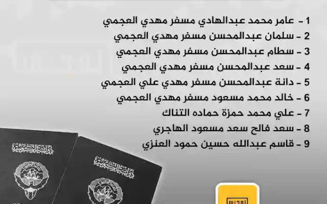 الكويت : سحب الجنسية من 9 أشخاص من هم الفنان داود حسين ليس من منههم