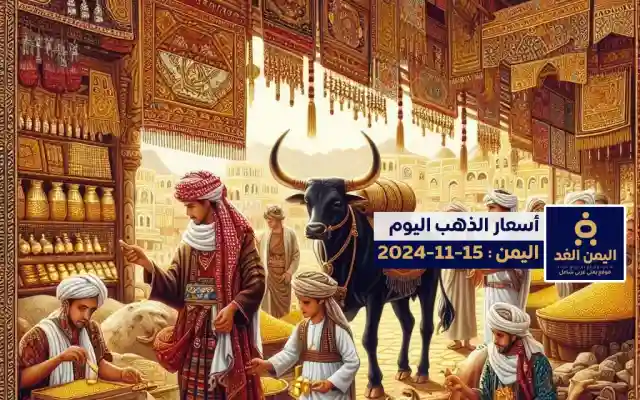 أسعار الذهب في اليمن 15-11-2024 سعر جرام الذهب اليوم عيار 21 الجمعة