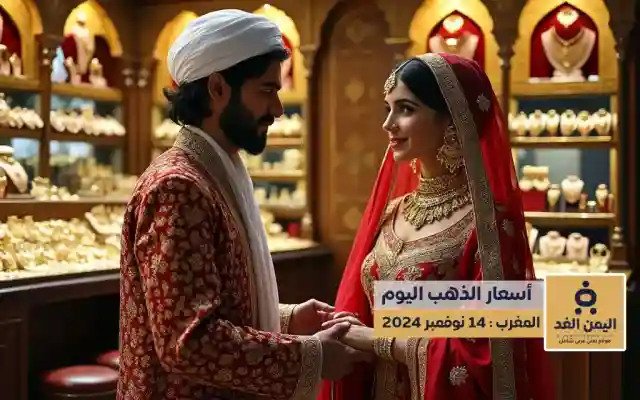 أسعار الذهب في المغرب 14-11-2024 من سعر الجرام الذهب اليوم عيار 21