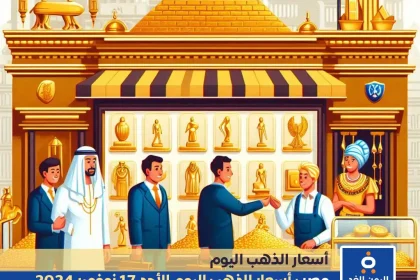 أسعار الذهب في مصر اليوم 17 نوفمبر 2024