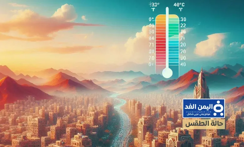 حالة الطقس في اليمن 9-11-2024 اليوم كم درجة الحرارة اليوم 9 نوفمبر 2024 صنعاء عدن 1 alyemenalghad.com حالة الطقس في اليمن