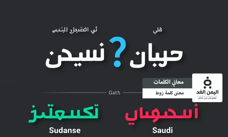معنى كلمة زوط بالمعجم العربي معاني الكلمات السعودية - السودانية 1 معنى كلمة زوط