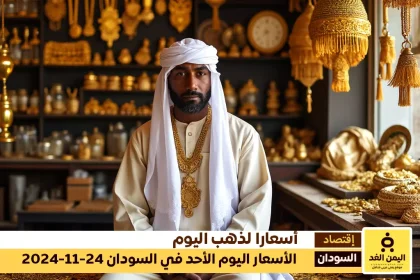 أسعار الذهب في السودان 24-11-2024