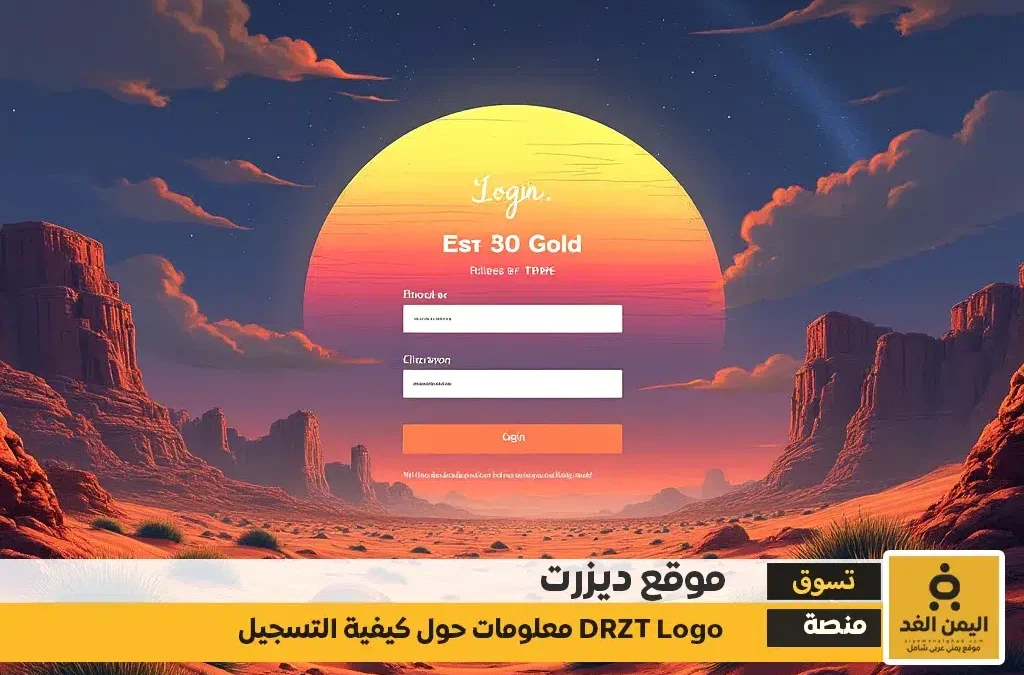 دزرت تسجيل دخول كل ما تحتاج معرفته ديزرت DRZT Logo