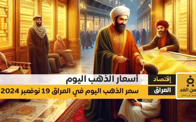 أسعار الذهب اليوم في العراق 19-11-2024 معرفة سعر جرام الذهب عيار 21 شاهد الآن