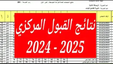 نتائج القبول الموازي بالعراق