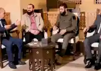 لقاء أحمد الشرع “ابو محمد الجولاني” مع رئيس الحكومة محمد الجلالي