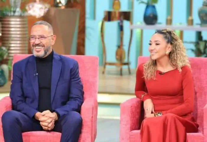 أشرف عبدالباقي وابنته زينة في برنامج معكم مع منى الشاذلي