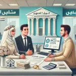 DALL·E 2024 12 14 21.33.27 A professional and informative digital illustration representing how to obtain a marriage loan from Egyptian banks in 2025. The scene features a young 780x470 1