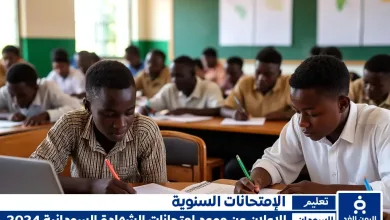 موعد امتحانات الشهادة السودانية 2024