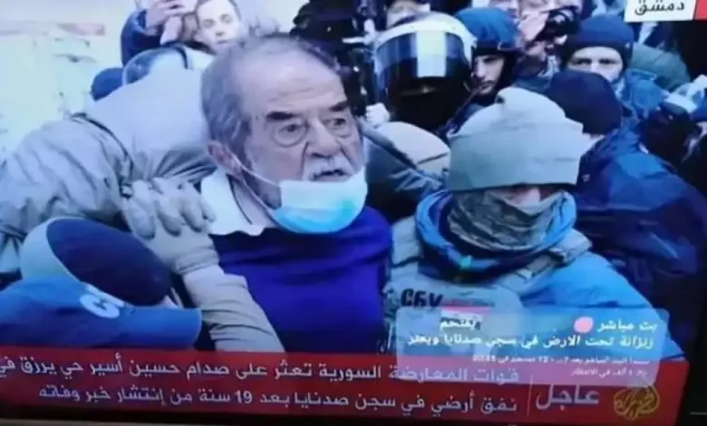 حقيقة ظهور صدام حسين في سوريا معتقلاً وشائعة بشار الأسد 1 ظهور صدام حسين