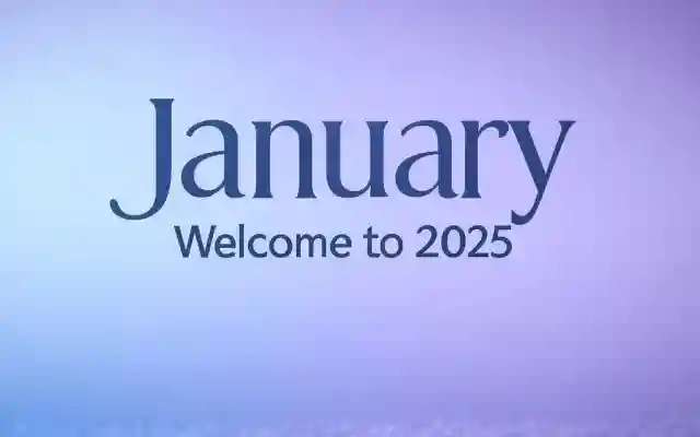 أفضل عبارات و رسائل شهر يناير 2025