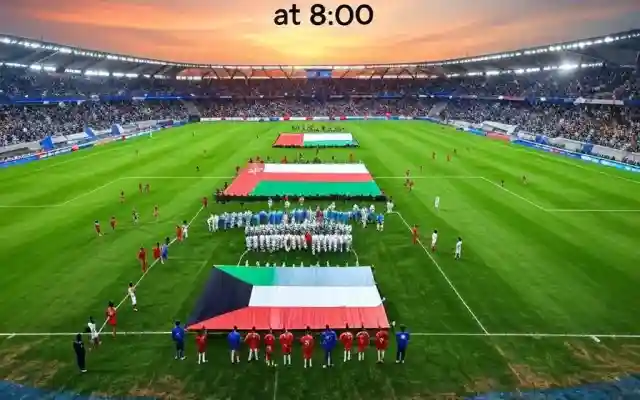 أهداف نتيجة مباراة الكويت ضد عمان  اليوم في خليجي زين 26 الشوط الأول 1:1