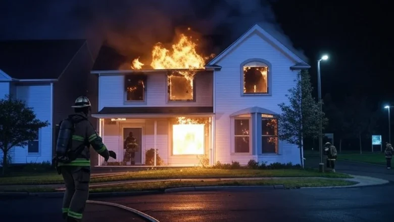 وفاة 7 أفراد من عائلة واحدة بعد احتراق منزلهم بسبب شاحن جوال | وفاة 7 أفراد من عائلة واحدة إثر احتراق منزلهم بسبب شاحن جوال