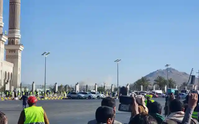 غارت إسرائيلية وأمريكية وبريطانية على السبعين في صنعاء اليوم