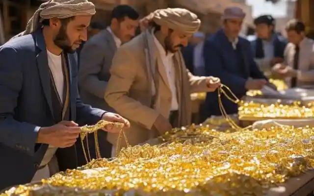 ارتفاع طفيف أسعار الذهب في اليمن 23 يناير 2025 صنعاء وكذلك عدن