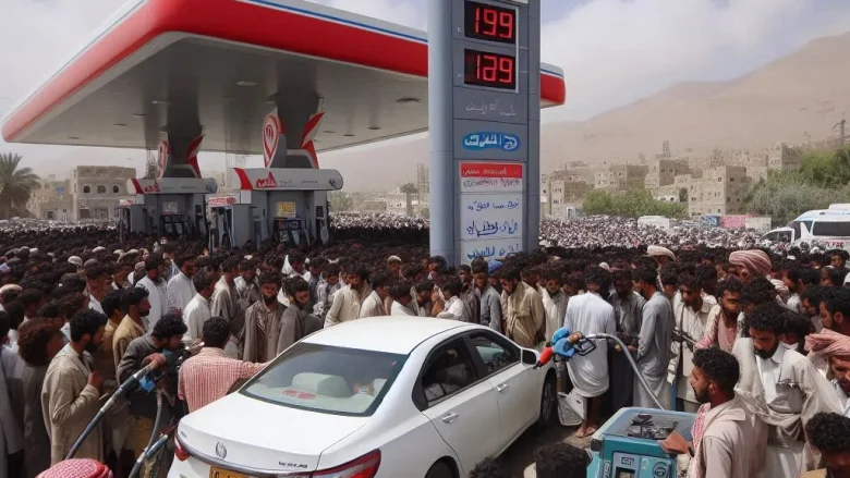 النطف في اليمن | غارات إسرائيلية على الحديدة وصنعاء تسبب في إرتفاع سعر النفط في صنعاء 11-1-2025 وحالة من التزاحم