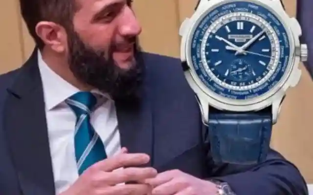 ساعة أحمد الشرع تثير الجدل كم يبلغ ثمنها وماهو نوعها؟