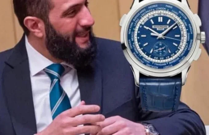 ساعة أحمد الشرع تثير الجدل كم يبلغ ثمنها وماهو نوعها؟ 1 ساعة أحمد الشرع