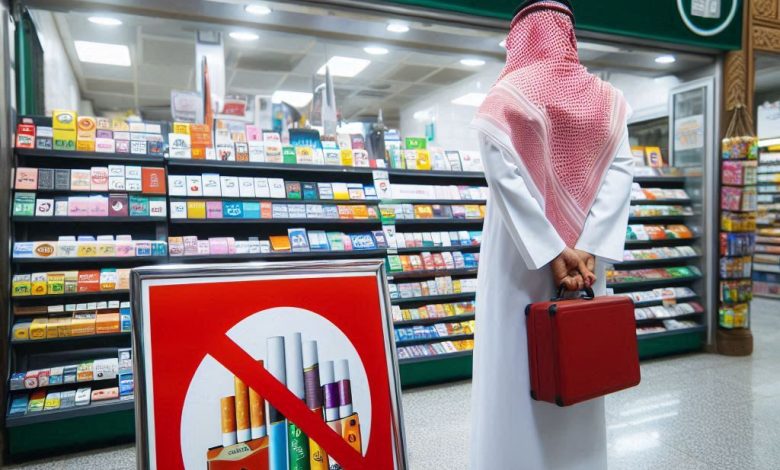 منع بيع منتجات التبغ في الأكشاك والبقالات في السعودية منع بيع الدخان 1 منع بيع منتجات التبغ في الأكشاك والبقالات في السعودية منع بيع الدخان