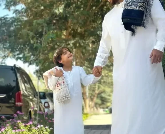 مرض إبن تامر حسني