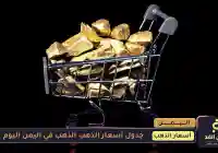 تحسين طفيف صباح اليوم الثلاثاء في أسعار الذهب في اليمن 15 يوليو 2025