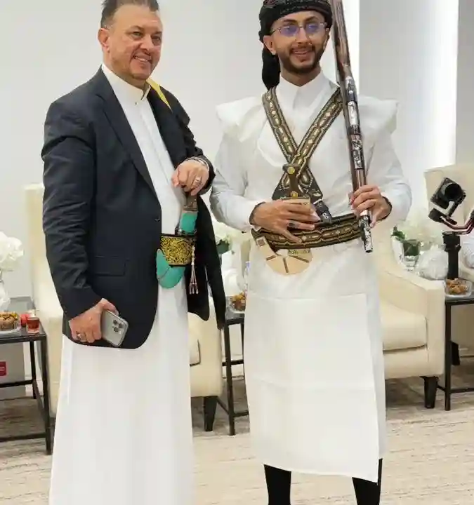 الإعلامي اليمني جميل عز الدين يحتفل بعرس نجله