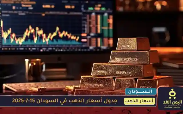 إرتفاع موجة الأسعار تقرير أسعار الذهب في السودان اليوم 15 يوليو 2025